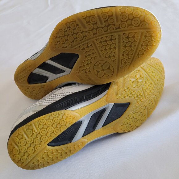 Butterfly LEZOLINE GIGU Table Tennis Shoes White-Silver SZ 10.5 - Picture 7 of 9